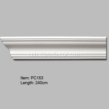 Popular nga PU Architectural Plain Cornice Molding